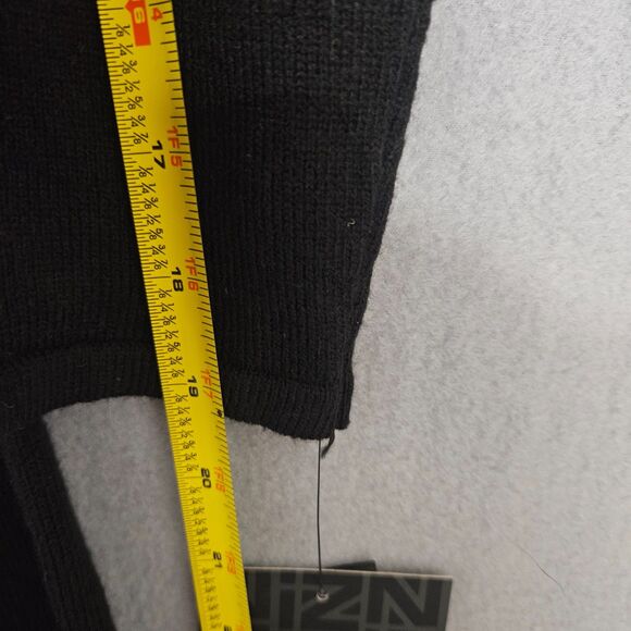 New IZ Byer XXL Sweater Dress Black Knee Legnth Long Sleeve - Picture 6 of 7